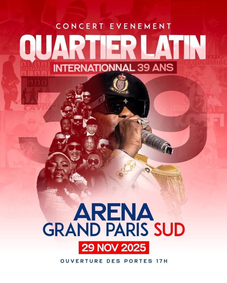 Musique : Koffi Olomidé en concert de célébration 39 ans du Quartier Latin International à l’Arèna de Grand Paris Sud