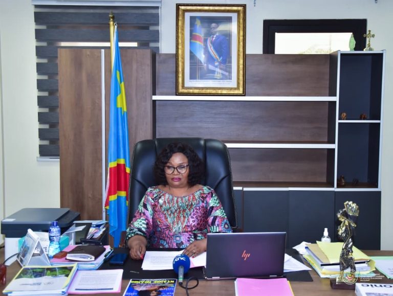 RDC : La ministre de l’Environnement, Marie Nyange, plaide pour une action scientifique pour protéger la couche d’ozone
