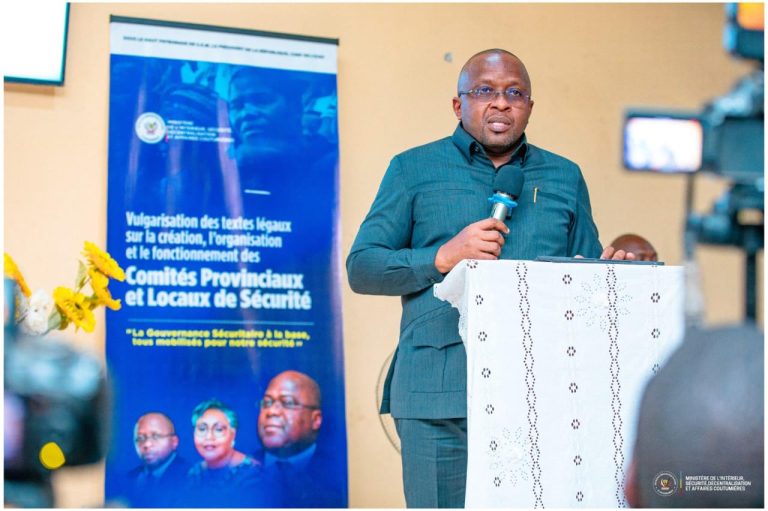 RDC : Jacquemain Shabani annonce un Forum de paix pour mettre fin aux conflits intercommunautaires à Kwamouth, Bolobo et Yumbi