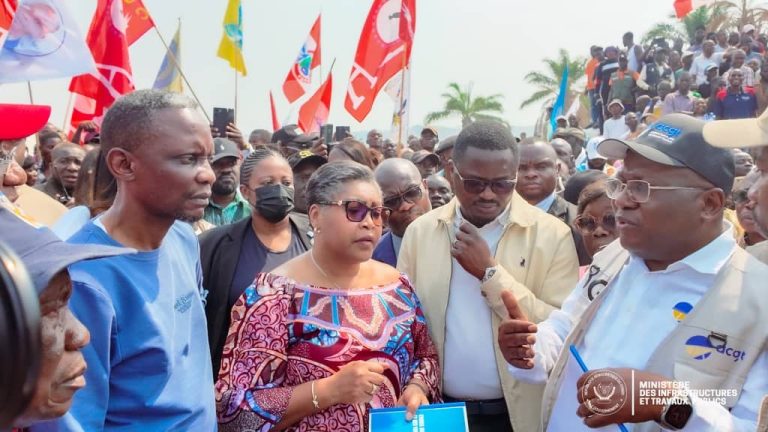 Tanganyika : Lancement des travaux du nouveau port de Moba par la Première ministre Judith Suminwa
