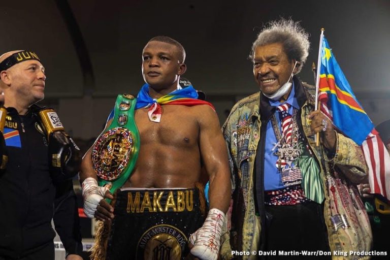 Boxe : Junior Makabu conserve sa ceinture WBC en battant Dodzi Kemeh