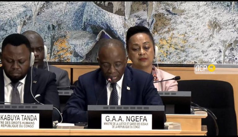 RDC : Le ministre de la justice Guillaume Ngefa appelle à la justice internationale à Genève