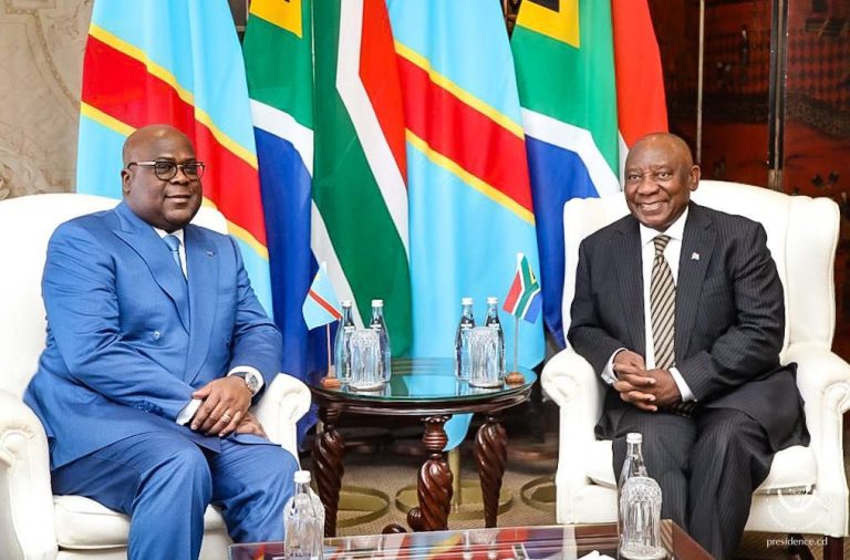 RDC–Afrique du Sud : Tshisekedi et Ramaphosa consolident leur partenariat stratégique