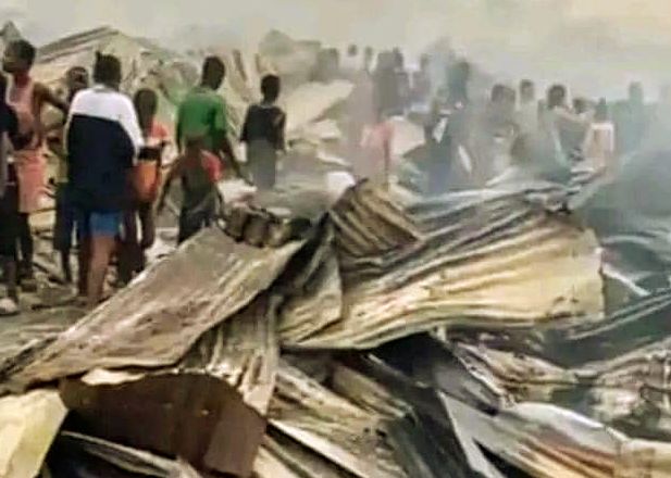 Kinshasa : Plus de 150 maisons détruites par un incendie au Camp Kabila à Lemba