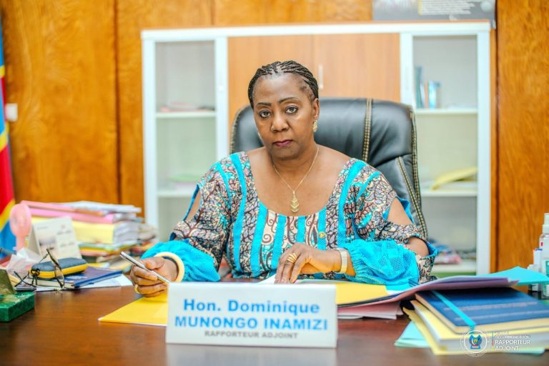 Assemblée nationale : Après Vital Kamerhe, la rapporteure adjointe Dominique Munongo démissionne
