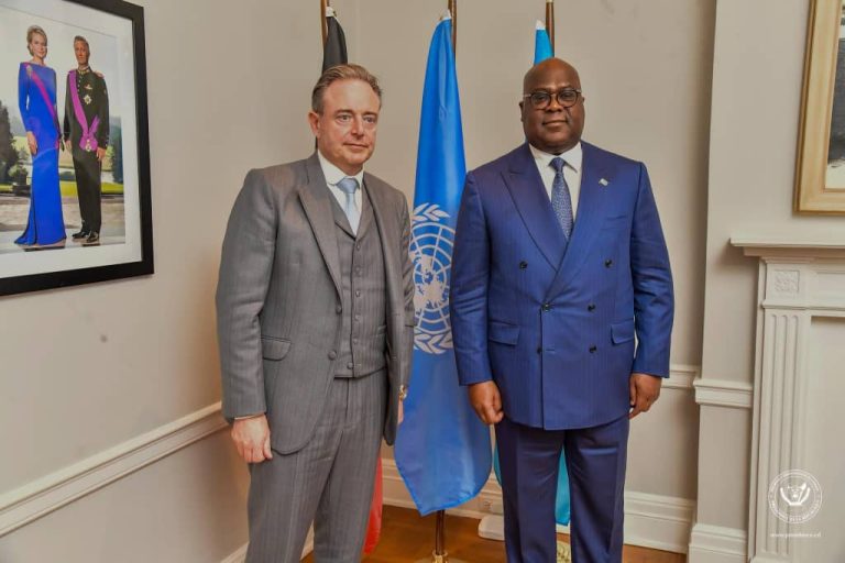 New-York : Félix Tshisekedi s’entretient avec le Premier ministre belge Bart De Wever