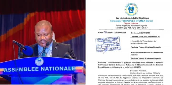 Kasaï Central : Marcel Tshipepele interpelle l’ANSER sur le retard du barrage de Mbombo