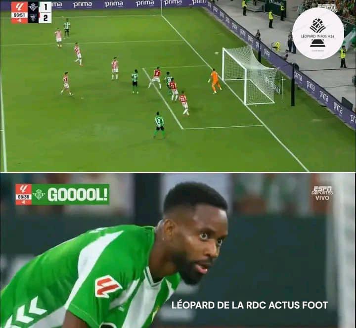 Espagne : Bakambu ouvre son compteur mais le Betis s’incline face à Bilbao