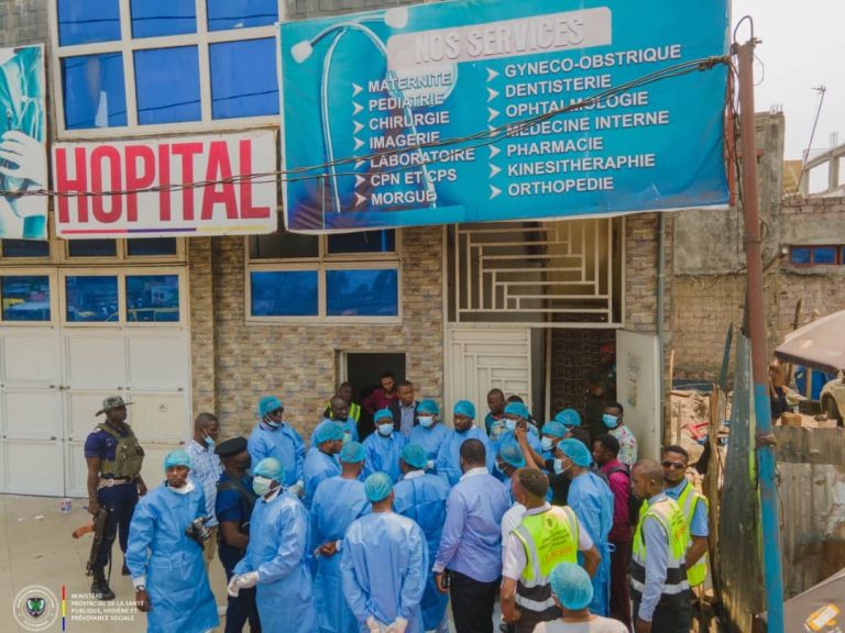 Kinshasa : Le ministre Patricien Gongo scelle une morgue installée dans un immeuble résidentiel à Masina