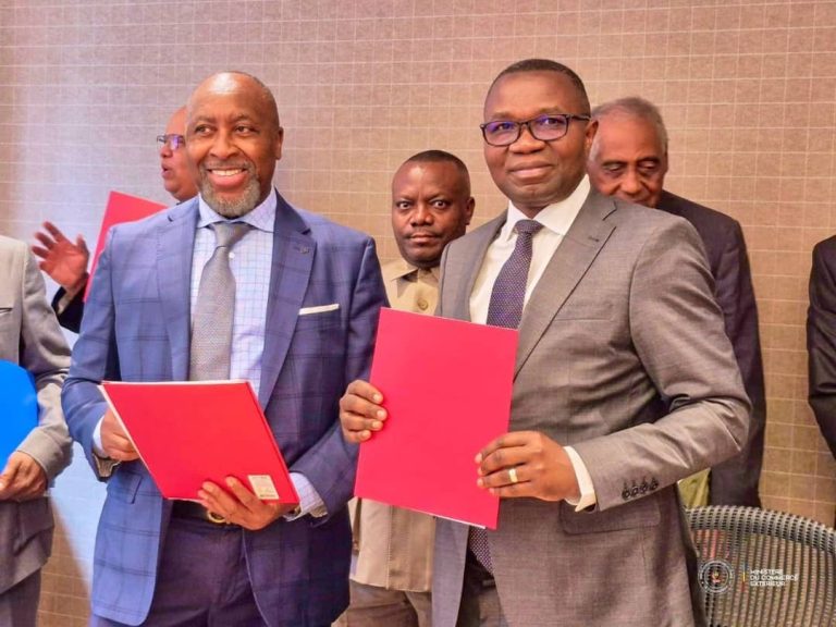 RDC : Julien Paluku signe cinq mémorandums d’entente basés sur plusieurs axes du développement