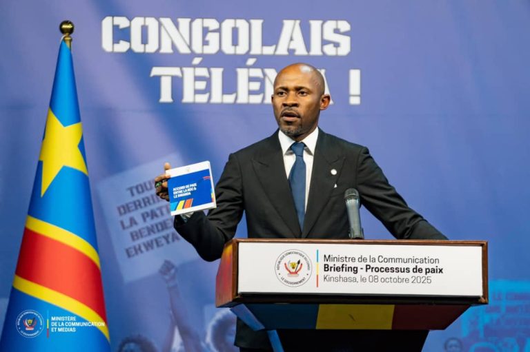 Kinshasa réaffirme son autorité sur Goma et Bukavu dans le cadre du processus de Washington