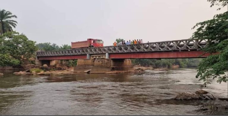 Lomami : Des inciviques sabotent le pont Lwilu, inauguré il y a à peine deux mois