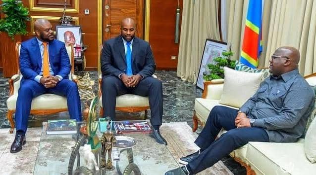 RDC : Teddy Riner présente à Tshisekedi son projet de développement du judo