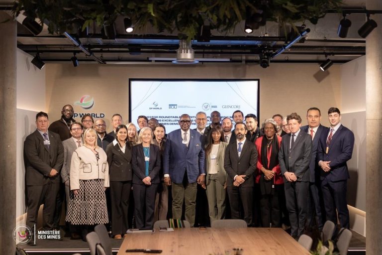 A Davos, Louis Watum défend la transformation locale des minerais critiques de la RDC