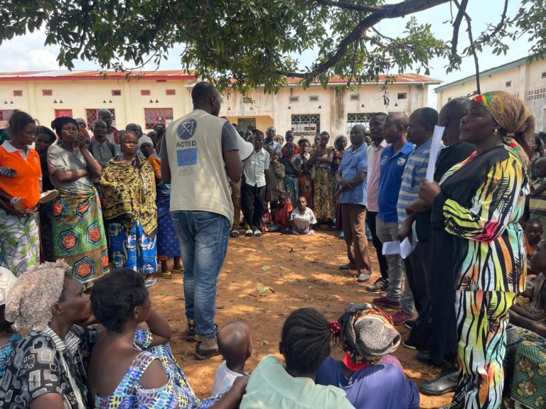 Sud-Kivu : l’Union européenne alloue 2 millions d’euros pour l’aide aux déplacés