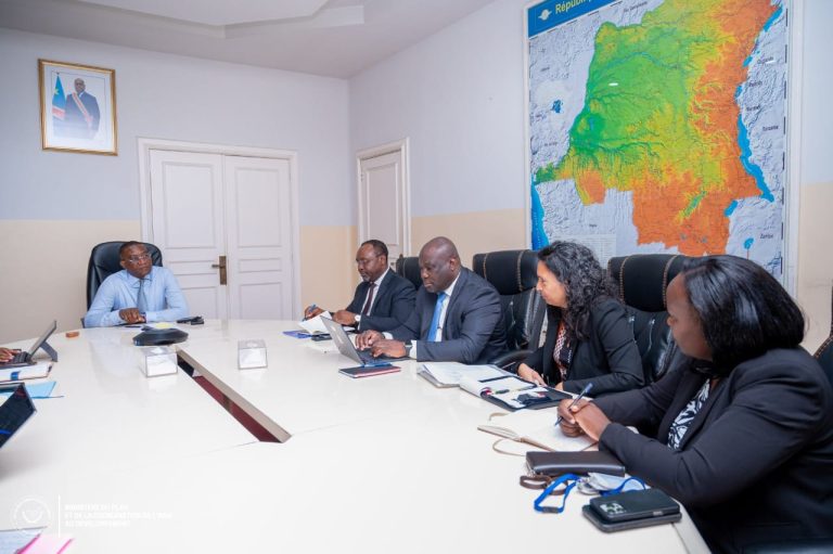 RDC-Banque mondiale : Guylain Nyembo et Albert Zeufack s&rsquo;accordent sur un nouveau cadre d&rsquo;investissement le long des Corridors Inga, Lobito et Centre-Est