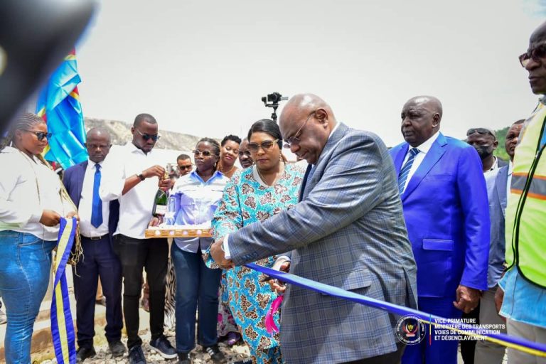 Lualaba : le VPM Jean-Pierre Bemba inaugure la déviation ferroviaire de Tenke sur le Corridor de Lobito