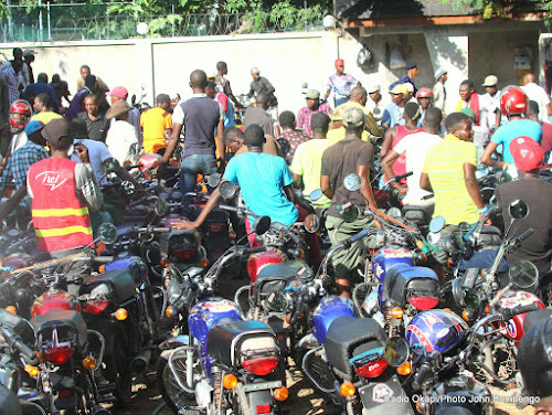 Kananga : Les motards annoncent une grève ce mardi pour dénoncer les tracasseries policières