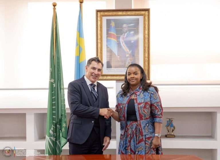RDC : Le nouveau représentant du Programme alimentaire mondial présente ses lettres de créance aux Affaires étrangères