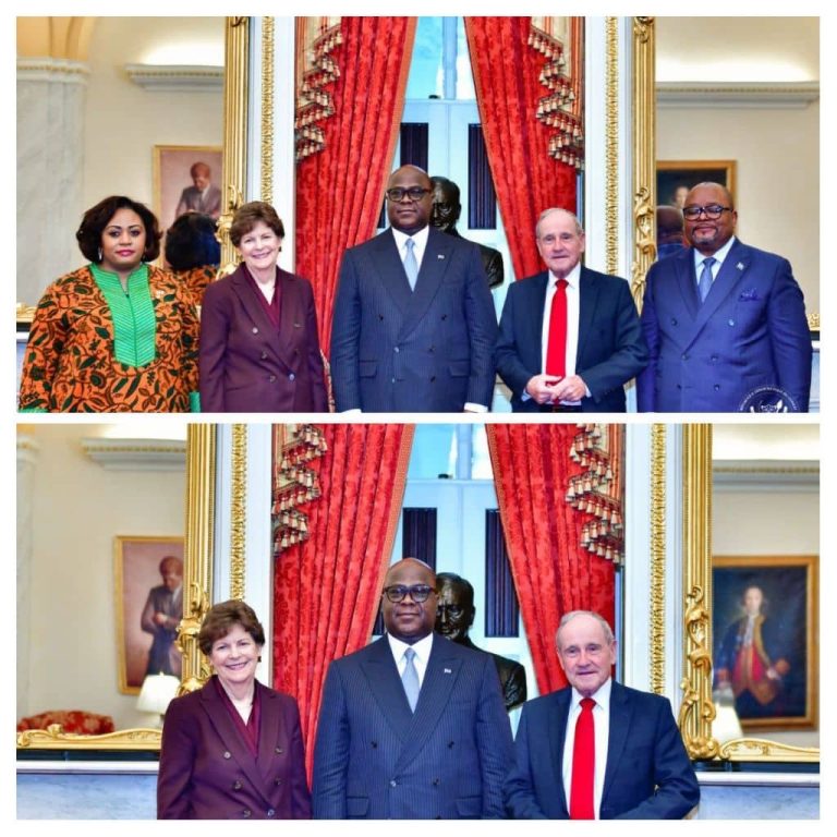 Accord RDC–Rwanda et Est du pays au centre des discussions entre Tshisekedi et des sénateurs américains