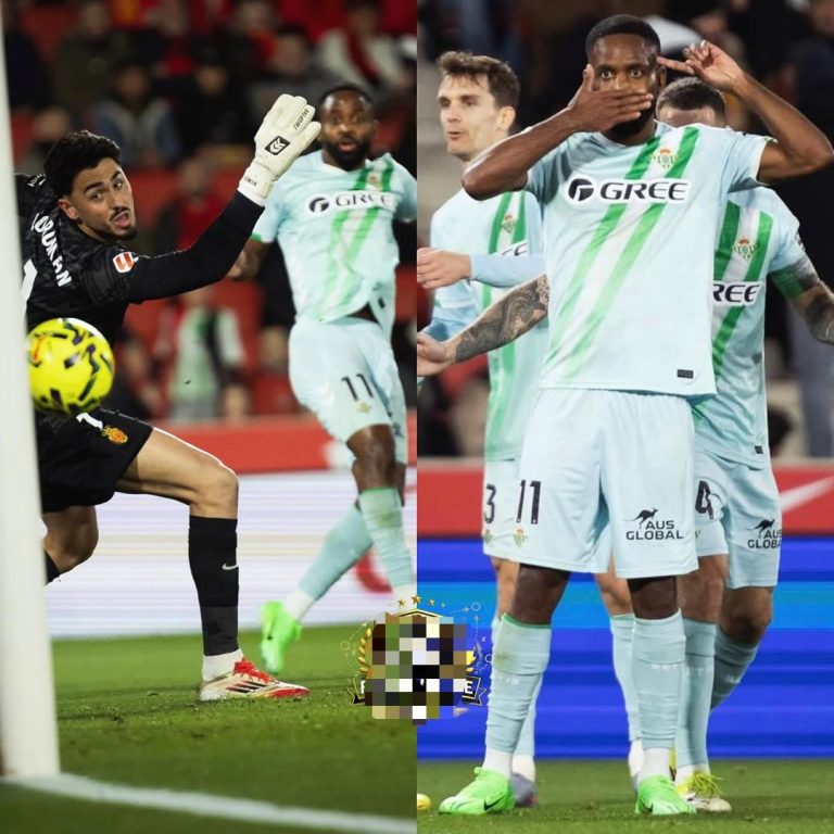 Liga : Cédric Bakambu marque, Real Betis s’impose 2-1 face à RCD Mallorca