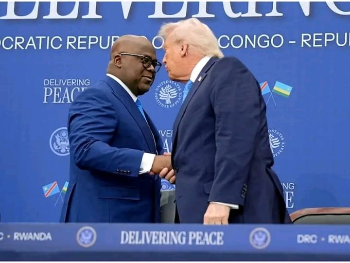 À Washington, Donald Trump reconnaît le leadership de Félix Tshisekedi sur la question de la paix en RDC