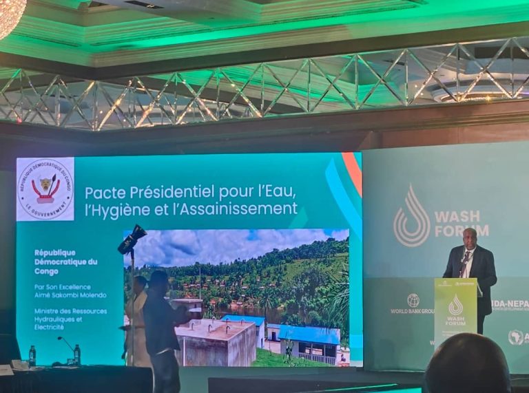 Sommet de l’UA : La RDC présente un plan WASH de 20 milliards USD à l’horizon 2035