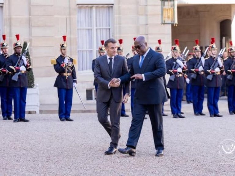 RDC : Tshisekedi et Macron discutent de la candidature de Kinshasa au secrétariat général de l’OIF