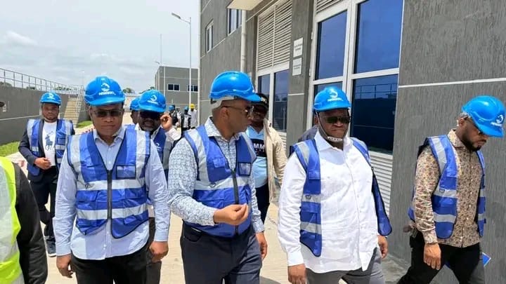 RDC : Doudou Fwamba inspecte l’avancement du complexe Ozone à Ngaliema