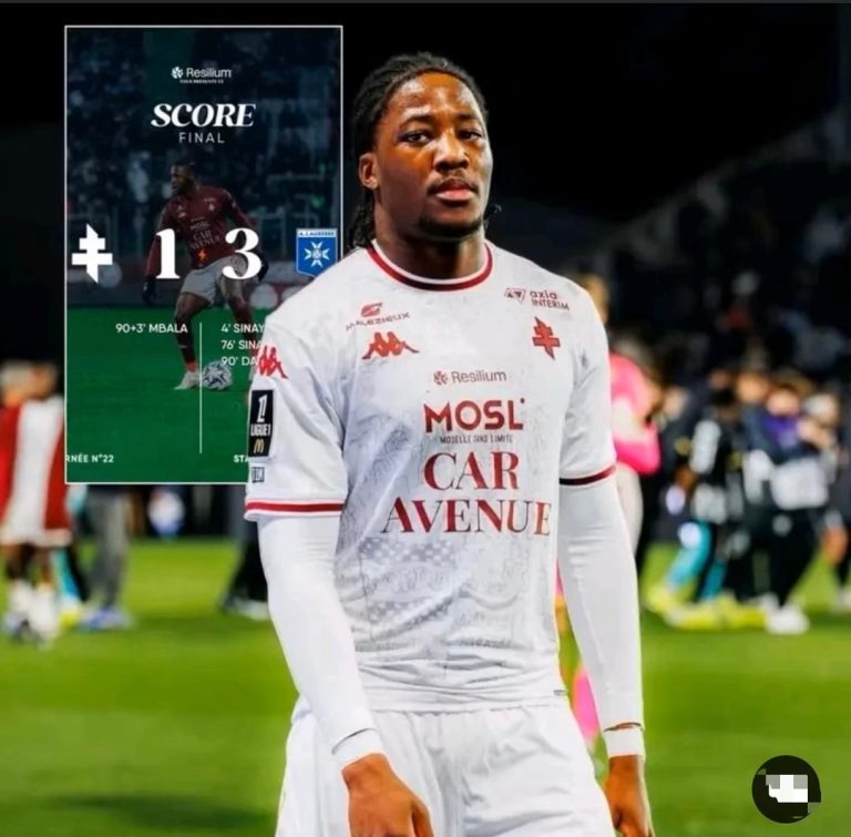 Nathan Mbala brille malgré la défaite : Le fils de Biscotte Mbala frappe pour la première fois en Ligue 1