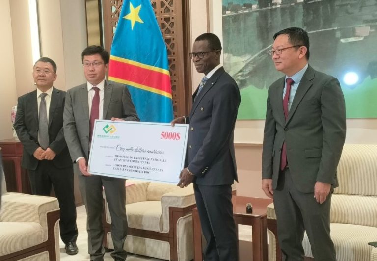 RDC : Les entreprises chinoises apportent un appui financier aux anciens combattants