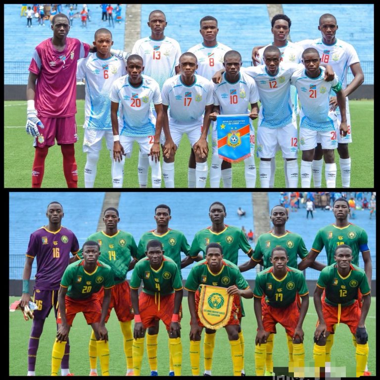 UNIFFAC U17 : La RDC et le Cameroun qualifiés pour la CAN, duel pour la première place le 27 février