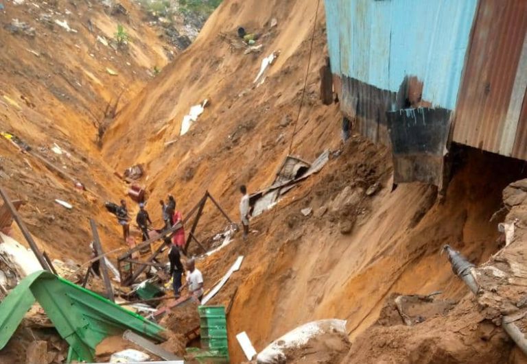 Kinshasa : Le quartier Mbanzalemba menacé par quinze têtes d’érosion