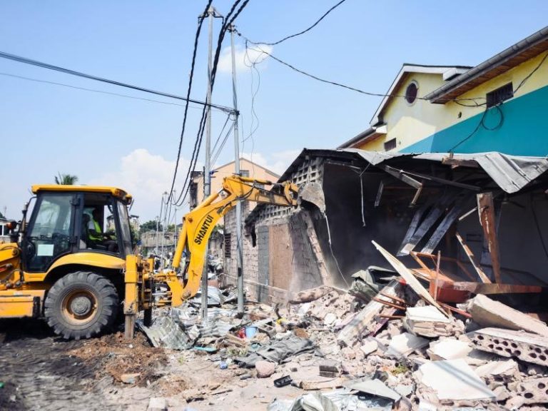 Kinshasa : Le gouvernement provincial annonce des démolitions la semaine prochaine à Limété