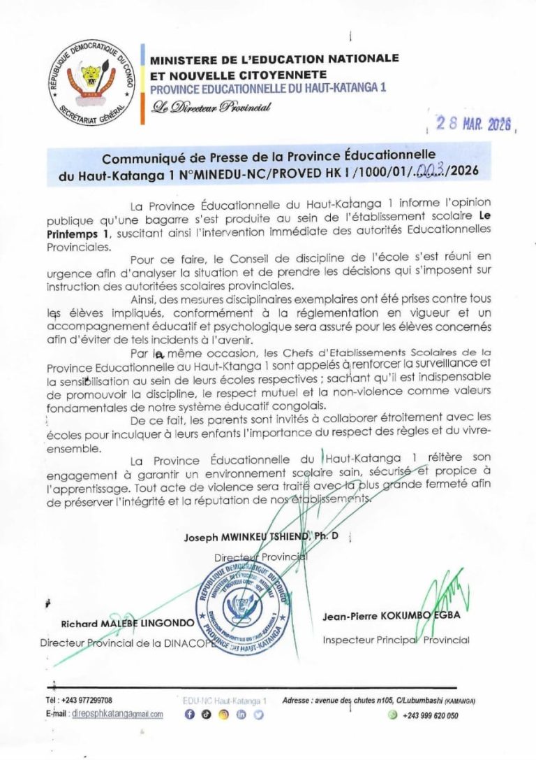 Kinshasa : une panne majeure au poste haute tension de Makala plonge plusieurs communes dans le noir