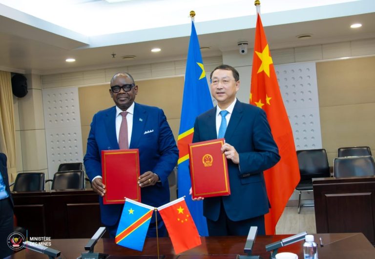 Coopération minière : La RDC et la Chine officialisent un nouveau mémorandum d’accord