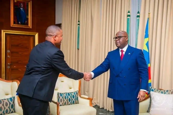 RDC : Félix Tshisekedi échange avec Martin Kazembe sur les projets du Haut-Katanga