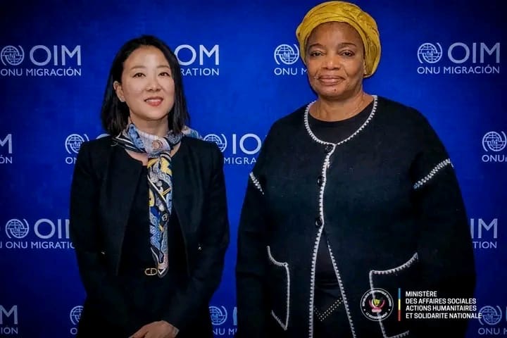 Genève : Ève Bazaiba échange avec SungAh Lee sur la protection et la prise en charge des réfugiés congolais