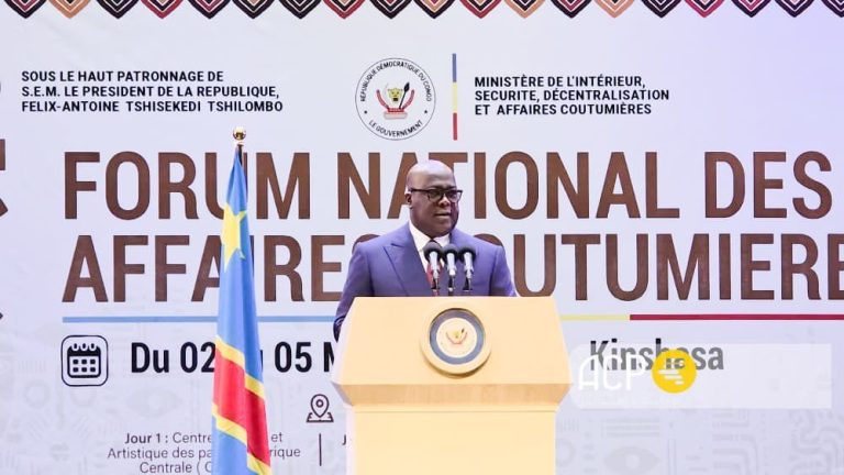 RDC : « Nos terres ne sont pas négociables », Tshisekedi défend les chefferies et les droits coutumiers