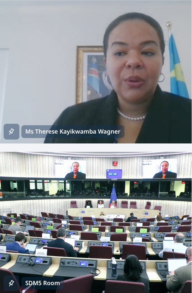 Strasbourg : Thérèse Kayikwamba Wagner presse l’Union européenne de sanctionner le Rwanda