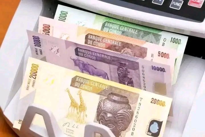 RDC : Le franc congolais perd légèrement du terrain face au dollar au 1er avril 2026
