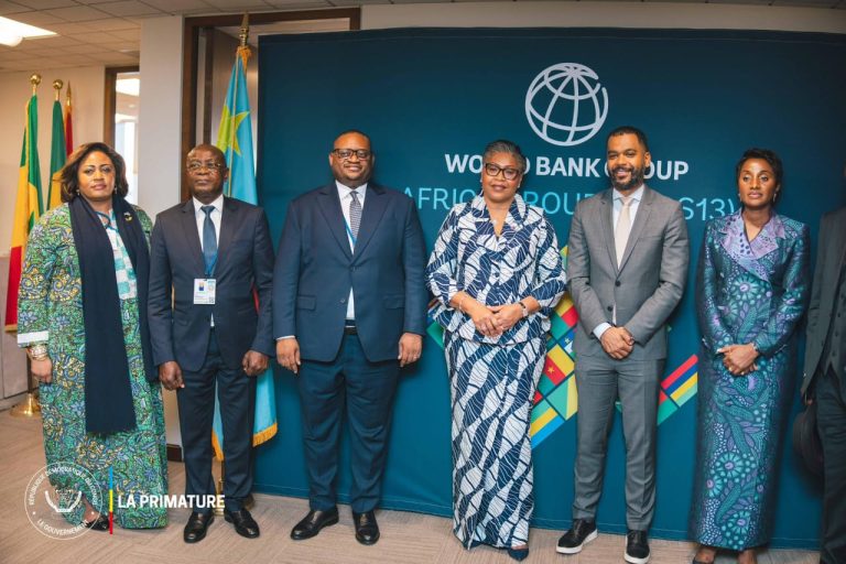 RDC-Banque mondiale : Judith Suminwa et Diame Diop échangent sur le renforcement du partenariat stratégique