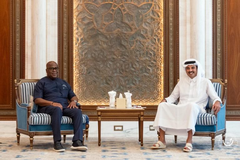 RDC–Qatar : Tshisekedi et l’Émir discutent des crises au Moyen-Orient et dans l’Est congolais