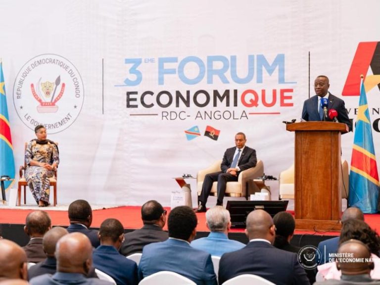 Forum économique RDC–Angola : Mukoko Samba met en avant le potentiel économique bilatéral