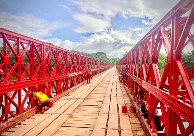 Bas-Uélé : Le pont Bomokandi réhabilité sur la RN25, la circulation rétablie entre Isiro et Buta
