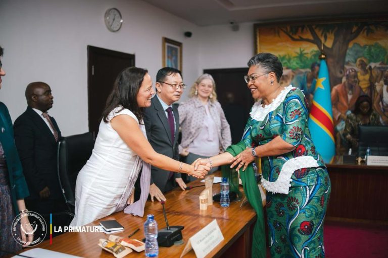 RDC : La Première ministre rencontre des ambassadeurs pour discuter de la sécurisation des investissements étrangers
