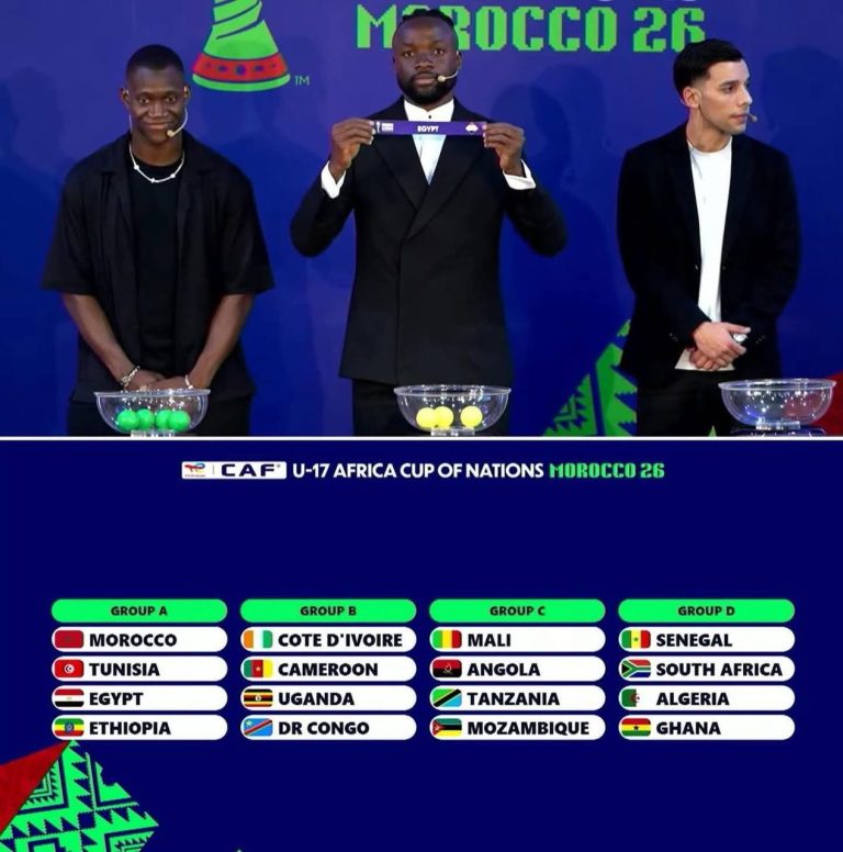 Léopards U17 : La RDC dans le groupe B face à la Côte d’Ivoire, au Cameroun et à l’Ouganda