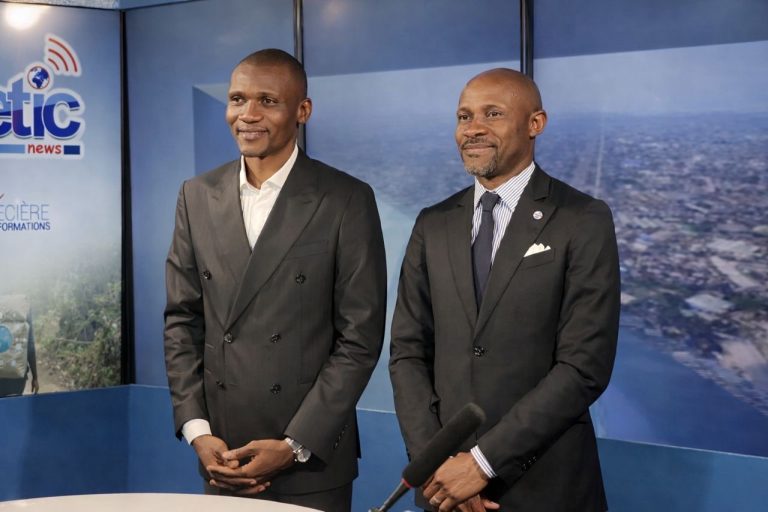 Kinshasa : Patrick Muyaya découvre les installations modernes de Netic News TV