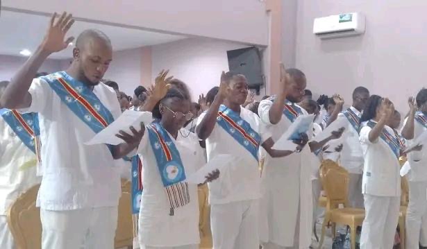 Kinshasa : 265 infirmiers intègrent officiellement l’Ordre national des infirmiers du Congo