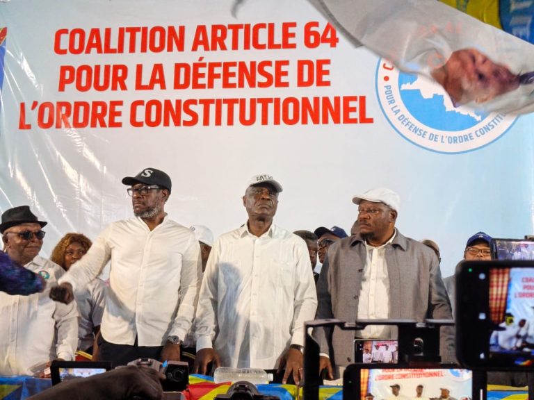 RDC : Fayulu, Katumbi, Kabund et Sessanga lancent la plateforme « Article 64 » contre tout troisième mandat de Félix Tshisekedi